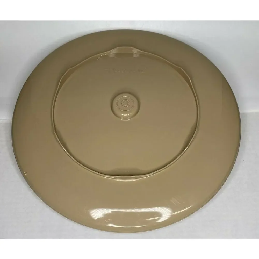 Vintage Tupperware Dip & Serve Tray Set Beige 492-2 U181